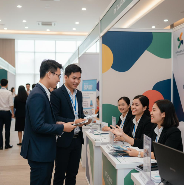 Mạng lưới doanh nghiệp và cơ hội thực tập là cầu nối vững chắc cho sinh viên Marketing.