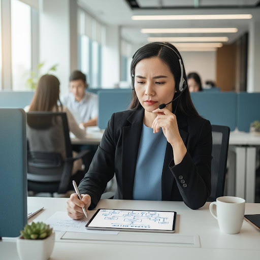 Xây dựng kịch bản chi tiết là chìa khóa giúp chuyên viên telesale tự tin và đạt hiệu quả cao trong mỗi cuộc gọi.