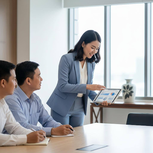 Mối quan hệ cố vấn giúp đại diện kinh doanh trẻ phát triển sự nghiệp và vững vàng hơn.