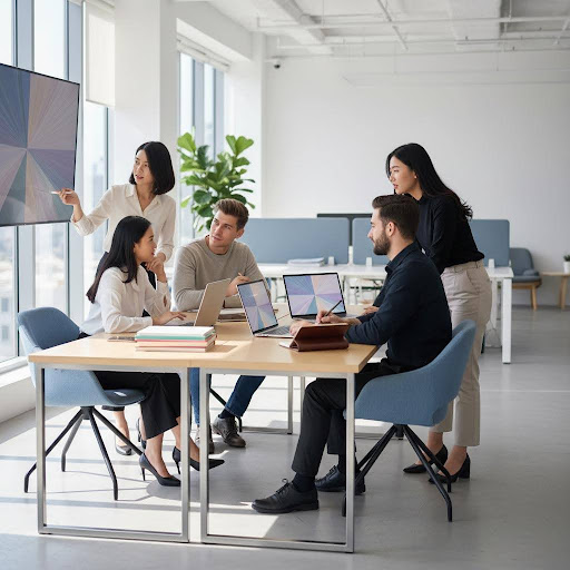 Công việc marketing là sự kết hợp giữa tư duy sáng tạo và tinh thần hợp tác không ngừng.