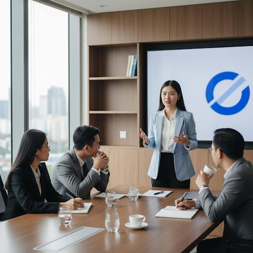 Kỹ năng giao tiếp và thuyết trình xuất sắc là yếu tố thiết yếu cho thành công của marketer.