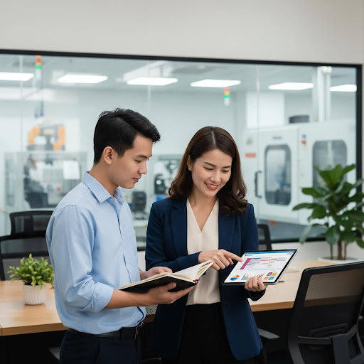 Lộ trình thăng tiến rõ ràng mang đến cơ hội phát triển sự nghiệp bền vững cho nhân viên kỹ thuật.