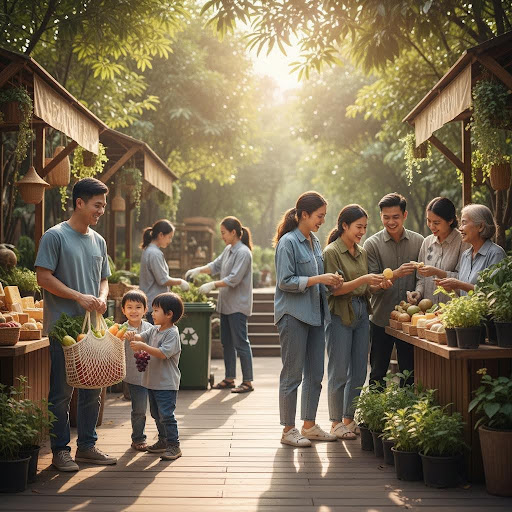 Quan điểm marketing xã hội hướng tới việc tạo ra giá trị bền vững cho cả khách hàng và cộng đồng.