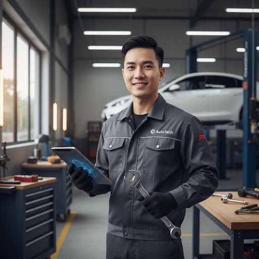 Thợ cơ khí không chỉ sửa chữa máy móc mà còn là những chuyên gia kỹ thuật với sự kết hợp giữa kiến thức truyền thống và công nghệ hiện đại.