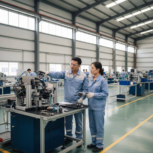 Môi trường làm việc an toàn và chuyên nghiệp là nơi kỹ năng và tinh thần đồng đội được phát huy tối đa.