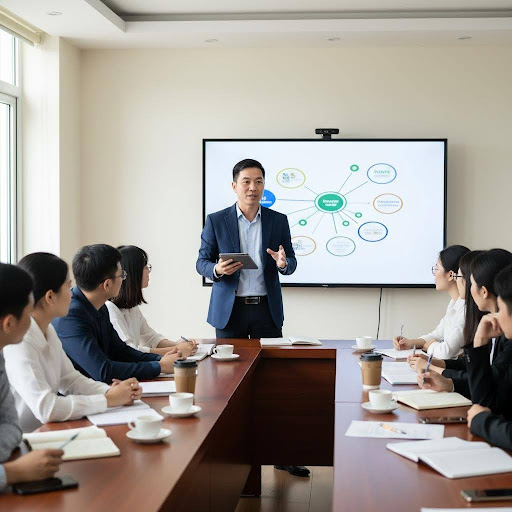 Giảng viên thỉnh giảng mang đến những góc nhìn thực tế và kiến thức chuyên sâu từ ngành nghề.