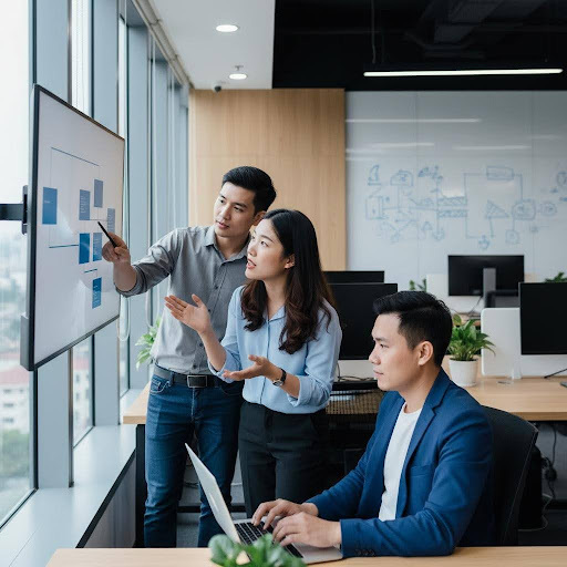 Hợp tác và trao đổi không ngừng là chìa khóa để kỹ sư phần mềm biến những ý tưởng phức tạp thành hiện thực.