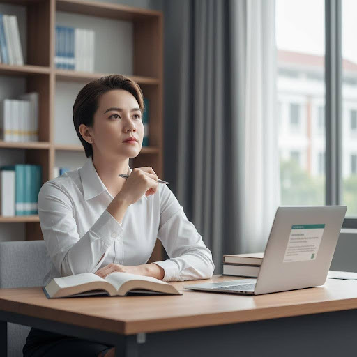 Ước mơ trở thành giảng viên đại học bắt đầu từ sự chuẩn bị kỹ lưỡng và khát vọng tri thức.