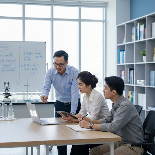 Hợp tác nghiên cứu và xây dựng mạng lưới quan hệ là cơ hội phát triển không ngừng trong sự nghiệp giảng viên.
