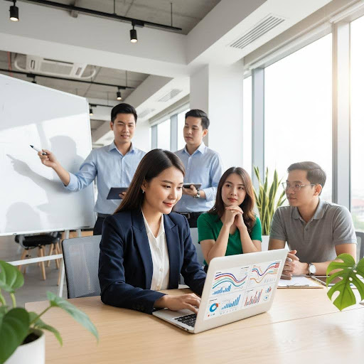 Đội ngũ marketing chuyên nghiệp tại Việt Nam không ngừng học hỏi và đổi mới, phát triển các kỹ năng cần thiết trong kỷ nguyên số.