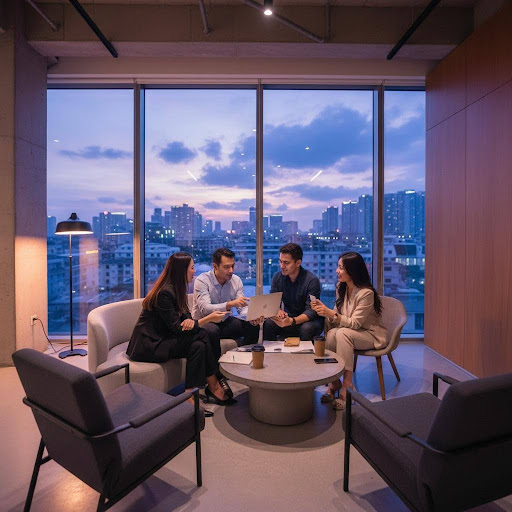 Mở rộng mạng lưới quan hệ là yếu tố then chốt để thành công với việc làm part-time buổi tối.