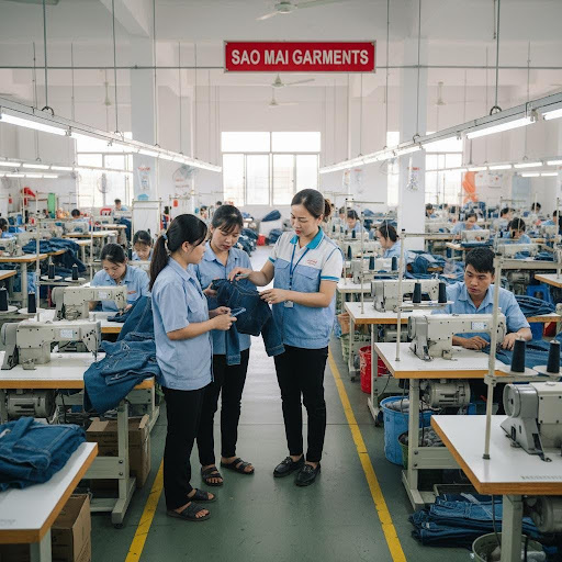 Môi trường làm việc năng động và sự tương tác liên tục với đội ngũ sản xuất là đặc trưng của nhân viên kỹ thuật may mặc.